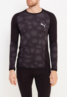 Лонгслив спортивный PUMA evoKNIT LS Camo Tee