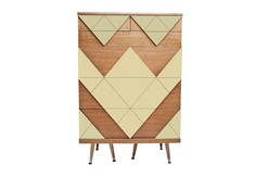 Комод big woo (woodi) бежевый 80.0x120.0x50.0 см.