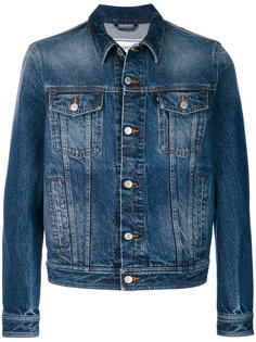 джинсовая куртка с декоративной строчкой Ami Alexandre Mattiussi