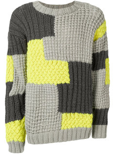 джемпер лоскутного кроя Christopher Raeburn