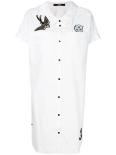 платье-рубашка с нашивками Captain Karl Karl Lagerfeld