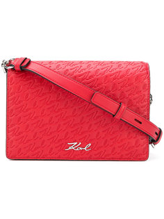 сумка на плечо Signature Allover Karl Lagerfeld