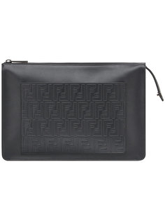 embossed FF shoulder bag Fendi