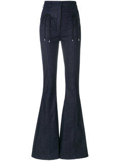 расклешенные джинсы Nina Ricci