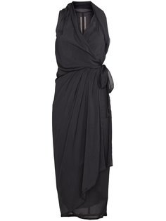 платье с запахом без рукавов Rick Owens