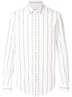 рубашка в вертикальную полоску Vivienne Westwood Man