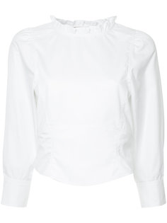 блузка с оборками на воротнике  Atlantique Ascoli