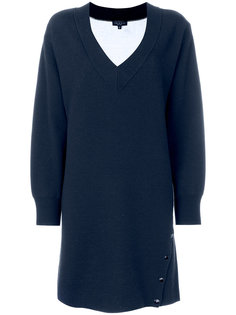 трикотажное платье с V-образным вырезом  Rag & Bone