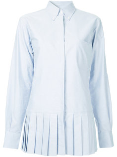рубашка с плиссировкой Thom Browne