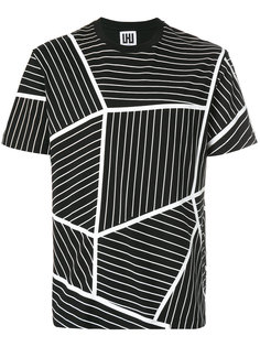 geometric print T-shirt Les Hommes Urban