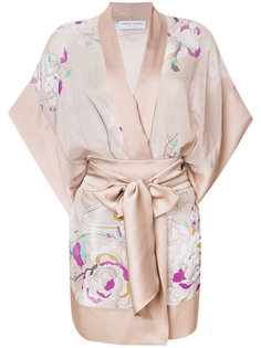 короткое кимоно с цветочным принтом Carine Gilson