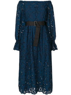 кружевное платье с открытыми плечами  Perseverance London