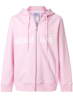 толстовка с капюшоном и логотипом Helmut Lang