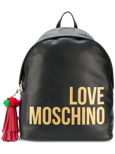 рюкзак с принтом логотипа Love Moschino