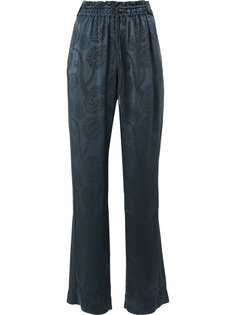 брюки-палаццо с узором в стиле батик  Peter Pilotto