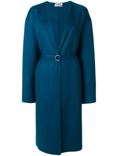 пальто с поясом Jil Sander
