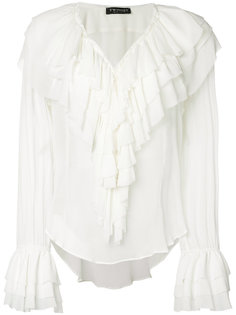 блузка с драпировкой  Twin-Set