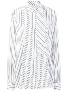 блузка с плиссировкой  JW Anderson