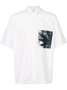 рубашка с контрастным карманом Oamc
