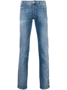 джинсы узкого кроя Emporio Armani