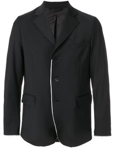 пиджак с контрастной окантовкой Maison Flaneur