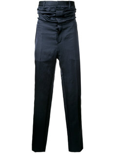 атласные брюки с высокой талией Y / Project