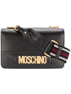 сумка на плечо с бляшкой с логотипом Moschino