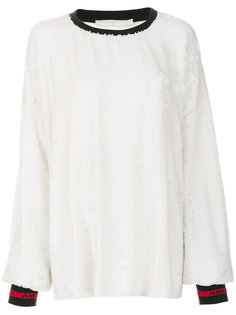 sequined sweatshirt Amen