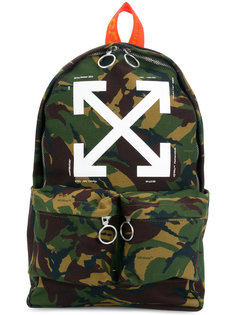 camouflage backpack Off-White