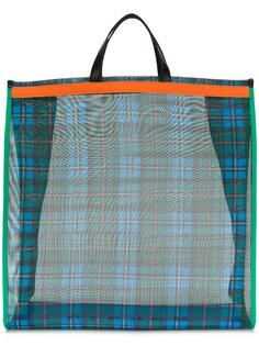 сумка-тоут в клетку P.A.R.O.S.H.