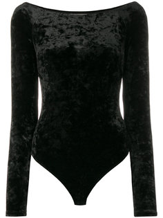 off-the-shoulder velvet body Michael Michael Kors