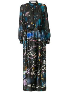 graphic space print dress Tsumori Chisato