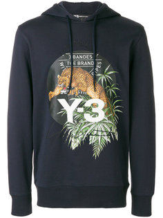 Y3 leopard hoodie hotsell