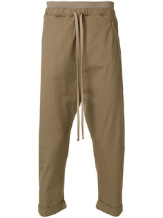 укороченные брюки  с заниженной проймой Thom Krom