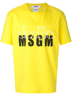футболка MSGM X Diadora MSGM