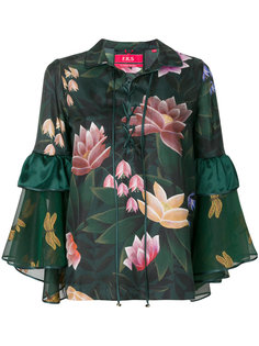 блузка с цветочным принтом F.R.S For Restless Sleepers