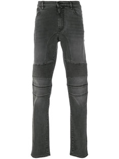 байкерские джинсы с рваной отделкой Belstaff