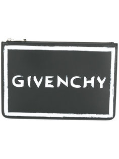 medium Iconic graffiti logo clutch Givenchy