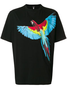 футболка с принтом попугая Marcelo Burlon County Of Milan