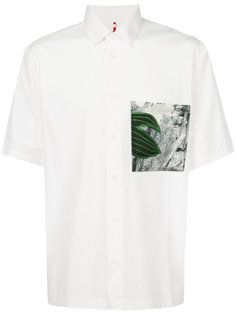 рубашка с контрастным карманом  Oamc