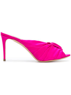 атласные мюли Hill Casadei