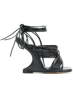 босоножки на танкетке Dirt Tangle Rick Owens