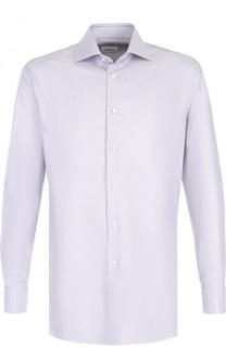 Хлопковая сорочка с воротником кент Brioni
