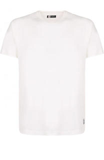 Шерстяная футболка с круглым вырезом Z Zegna