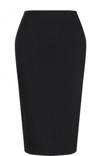 Юбка-карандаш с принтом Giorgio Armani