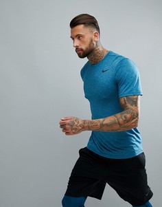 Синяя футболка Nike Training Breathe Hyper Dry 832835-407 - Синий