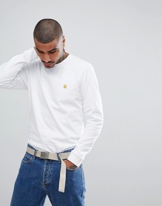 Белый лонгслив Carhartt WIP Chase - Белый