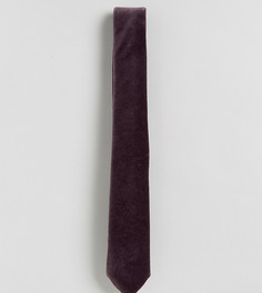 Бархатный галстук Noose & Monkey - Фиолетовый