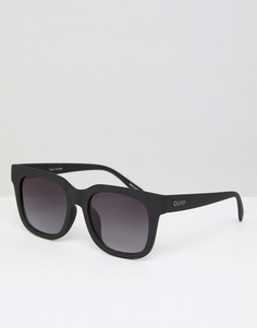 Солнцезащитные очки с квадратными стеклами Quay Australia Libre - Черный