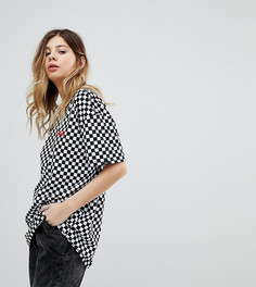 Футболка оверсайз в шахматную клетку Vans эксклюзивно для Asos - Мульти